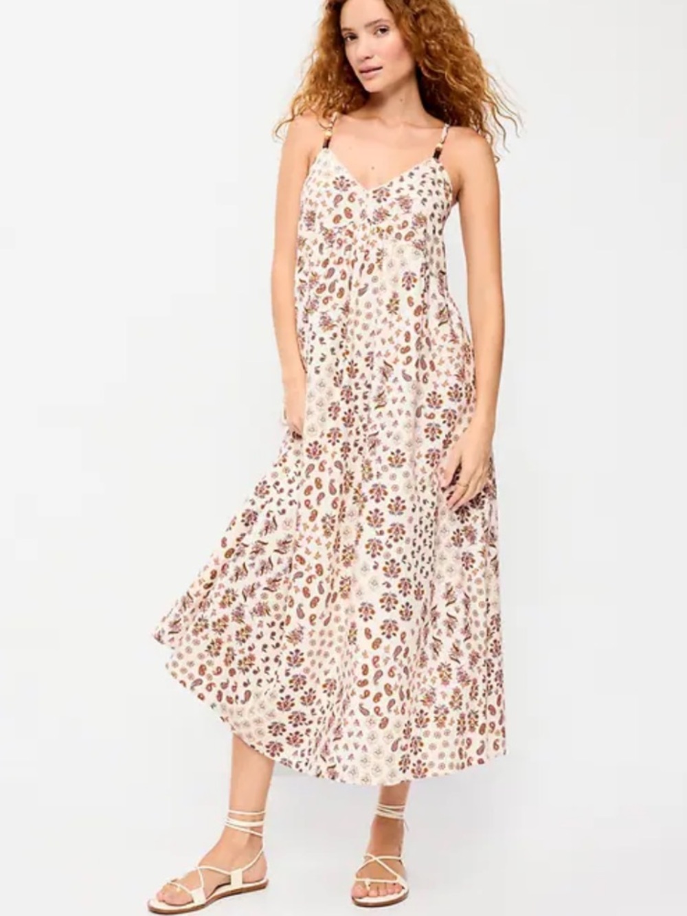 Old Navy Boho Floral Maxi/Midi Dress